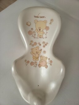 Predám biely nastaviteľný stojan s vaničkou (84cm) KEEEPER - 3