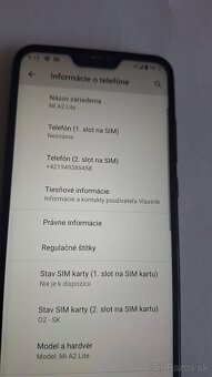 Mi A2 lite android 10 4/64GB - 3