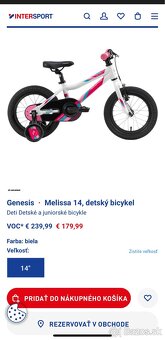 Genesis · Melissa 14, detský bicykel - 3