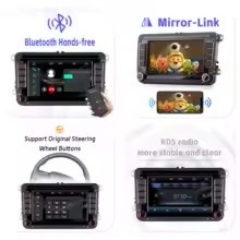 Autoradio VW Volkswagen Golf Polo Passat b7 CC seat Beetle J - 3