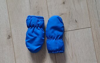 Modré rukavičky pre najmenších od 6-24mes. - 3