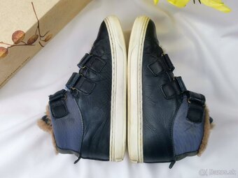 Bisgaard - zimné tenisky s pravou kožušinou veľkosť 32 - 3