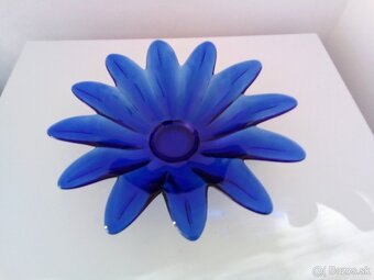 Modrá skleněná mísa - 3