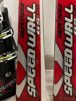 Lyže + lyžiarky + palice - 3