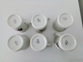 Sada retro hrnků - hrnčeky - 3