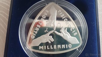 Strieborna minca 500SK - K zaciatku tretieho tisicrocia - 3