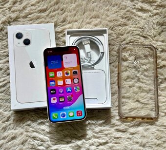 iPhone 13 Mini Starlight BATERIE 100% TOP - 3