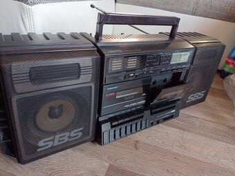 Samsung W700L radiomagnetofon retro 2 kazeťák Korea - 3