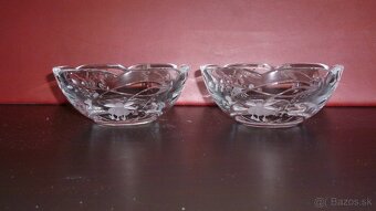 krištáľová miska - 2 kusy - 3