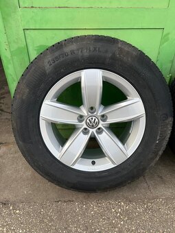 Zimna sada elektróny vw Touareg , 5x112 , r17 - 3