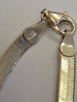 Strieborný set 2 - náramok a náhrdelník - 3