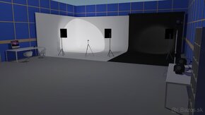 Prenajmem velke televizne studio 144 m2 priestor - 3
