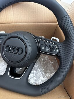 Novy vyhrievany volant audi excluzive s padlami F1 - 3