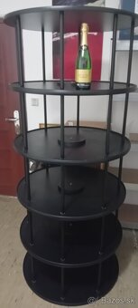 Dizajnová polica poschodová na šanony - 3