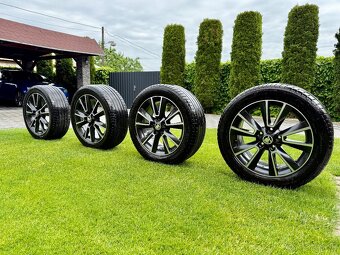 Komplet letnú sadu alu Škoda MATTERHORN 5x112 225/50 R17. - 3