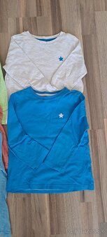 Tričká s dlhým rukávom – nátelníky a farebné s potlačou - 3