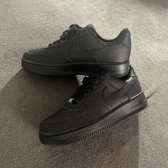 Nike Air Force 1 čierne - 3