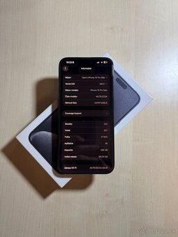 iPhone 15 Pro Max 256GB Blue Titanium - 3