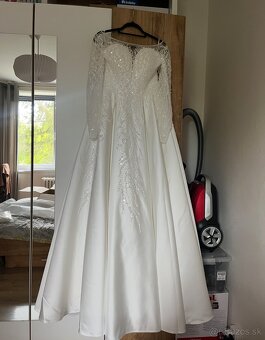 princeznovské svadobné šaty - 3