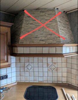 Kuchyňská linka z masivu se spotřebiči,5687 - 3