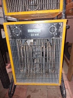 Elektricke ohrievače 2x15 kw 1x 22 - 3