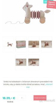 Drevenná srnka Little Dutch - 3