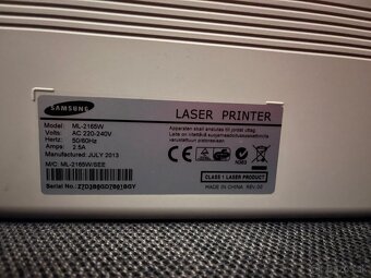 Laserova Tlaciaren samsung ml-2165w - 3