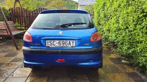 Predám Peugeot 206 1,4 benzín/55 kw r.v 2004 - 3