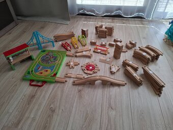Drevene kolajnice, vlaciky, mosty atd - 3