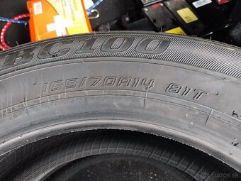 Predám 4ks letné pneumatiky 165/70 R14 81T - 3