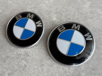 ✅BMW ZNAKY✅ - na kufor a kapotu - 74 / 82 MM - 3