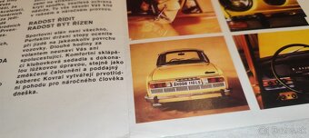 ŠKODA 110LS rozkládací prospekt Š110 LS - 3