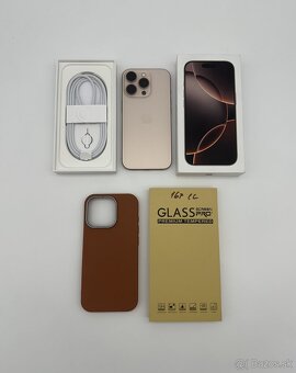 iPhone 16 Pro 128GB Desert Titanium + ZÁRUKA + DARČEK - 3