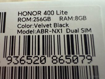 Honor 400 Lite 5G 8GB/256GB čierny - 3