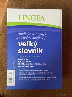 Veľký slovnik anglicko-slovenský LINGEA - 3