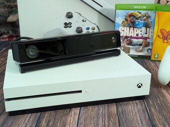 Xbox One S, 1 ovládač, Kinect a 3 pohybové hry - 3