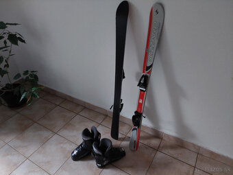 Detské lyže Blizzard 120cm, lyžiarky, paličky - 3