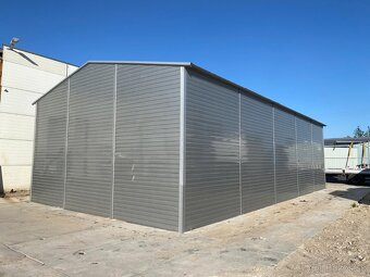 Plechová garáž - hala 7x15m - 3