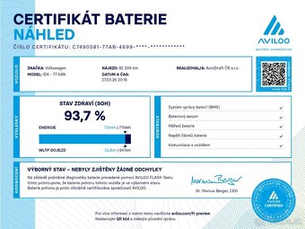 VW ID.4 Pro Performance 150kW SOH 93,7% - záruka Autodraft - 3