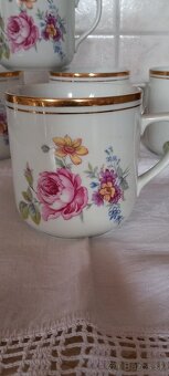 Veľké porcelánové šálky Czechoslovakia - 3