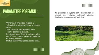 Predaj: Pozemok na výstavbu rodinného domu Dolný Lieskov. - 3