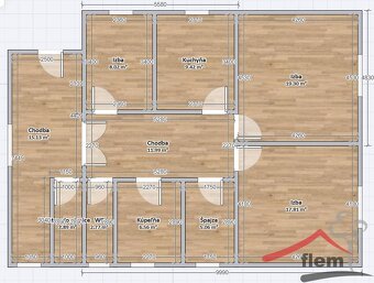 5-izbový dom na predaj, Mojzesovo, pozemok 800 m2 - 3