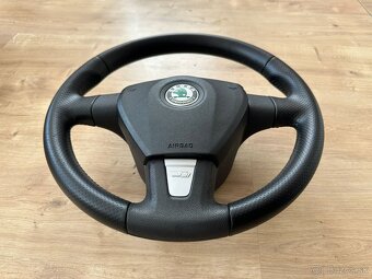 Škoda kožený volant RS - 3