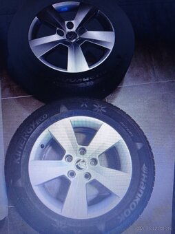 Alu kolesá na škoda superb letne - 3
