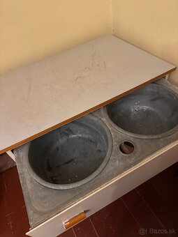 Retro umylvadlová komoda/skrinka - 3