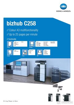 Konica Minolta bizhub C258 - 3