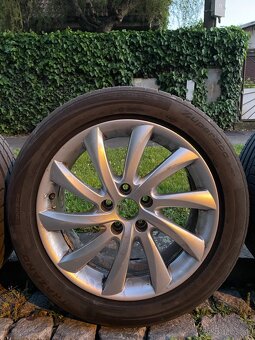 4x letné pneu 225/50 R17 + disky (elektróny) - 3