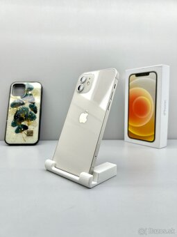 iPhone 12 WHITE 128GB TOP STAV NOVÁ BATÉRIA - 3