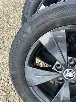 Skoda disky orginál 205/60 R16 zimne - 3