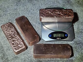 Medená tehla, tehlička, investičná meď, 99,9 - 3